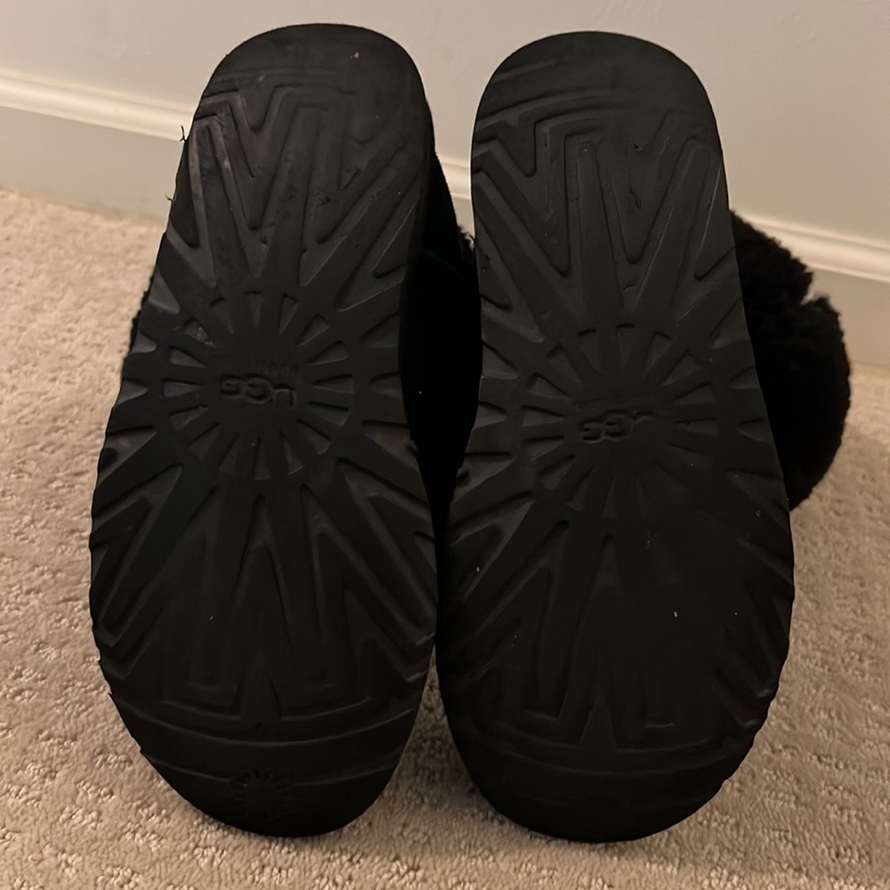 🎉HP🎉UGG BAILEY BUTTON TRIPLET II BOOT SIZE 6 BLACK - Picture 8 of 15